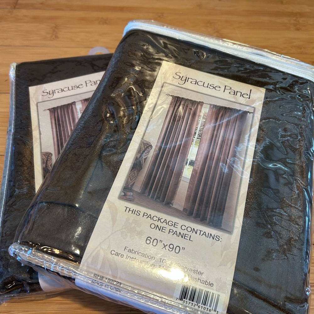 Brown Accents Curtains with Earthy Tones